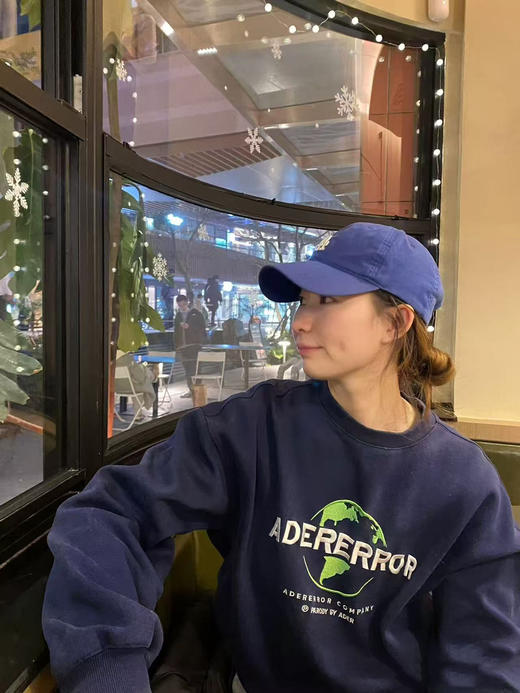 特价出！不退换！韩国ader加绒加厚刺绣卫衣 商品图4