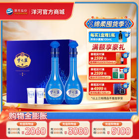 洋河 梦之蓝M6礼盒 45度500mL 双支装