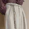 【林栖设计小店】手工层褶|阔腿裤钉珠百搭宽松显瘦2026早春新款长裤子女1961084 商品缩略图3