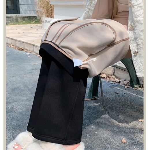 K.HIP 加绒锦纶珠弟微喇裤 修饰腿型，实力遮肉显瘦不臃肿；加厚奥粒绒，一条过冬；高腰收腹，黄金比例剪裁，视觉拉长比例 商品图4