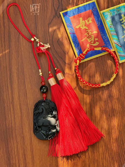 马到成功➕好运红绳 吉祥套装 商品图11