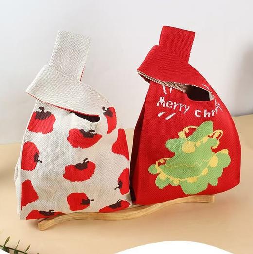 【圣诞背心编织袋】📣圣诞节礼物袋(*❦ω❦)当然要礼物才能满足的期待与仪式感🎅🎄✨️装满浓浓的祝愿🎁 商品图0