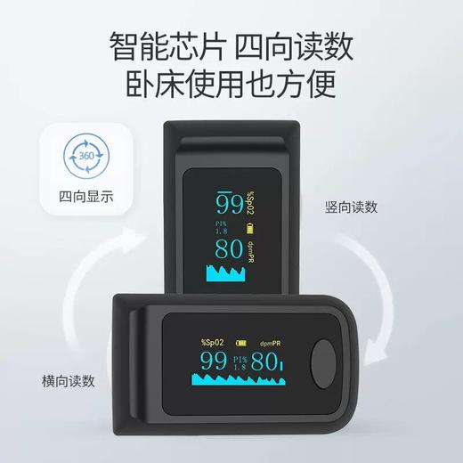 【年末亏本清仓 天猫169】爱乐生 指夹式脉搏血氧仪 W012 商品图2