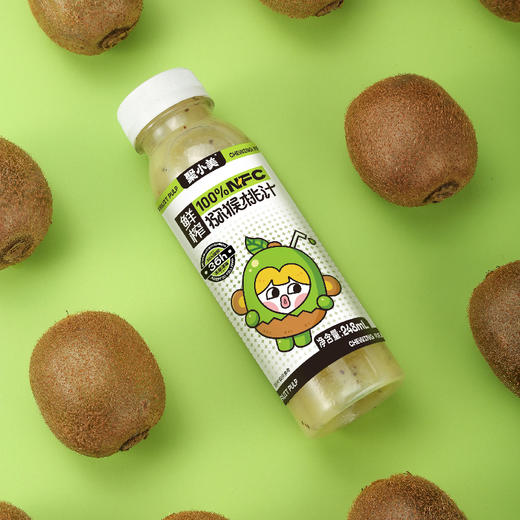 【陕西好物】鲜榨猕猴桃汁  248mL*8瓶 /箱 商品图2