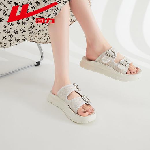 回力拖鞋女外穿2025夏季时尚一字拖轻便百搭洋气高颜值沙滩拖鞋女 商品图8