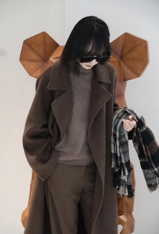 max家同款羊毛呢大衣外套12182 商品图5