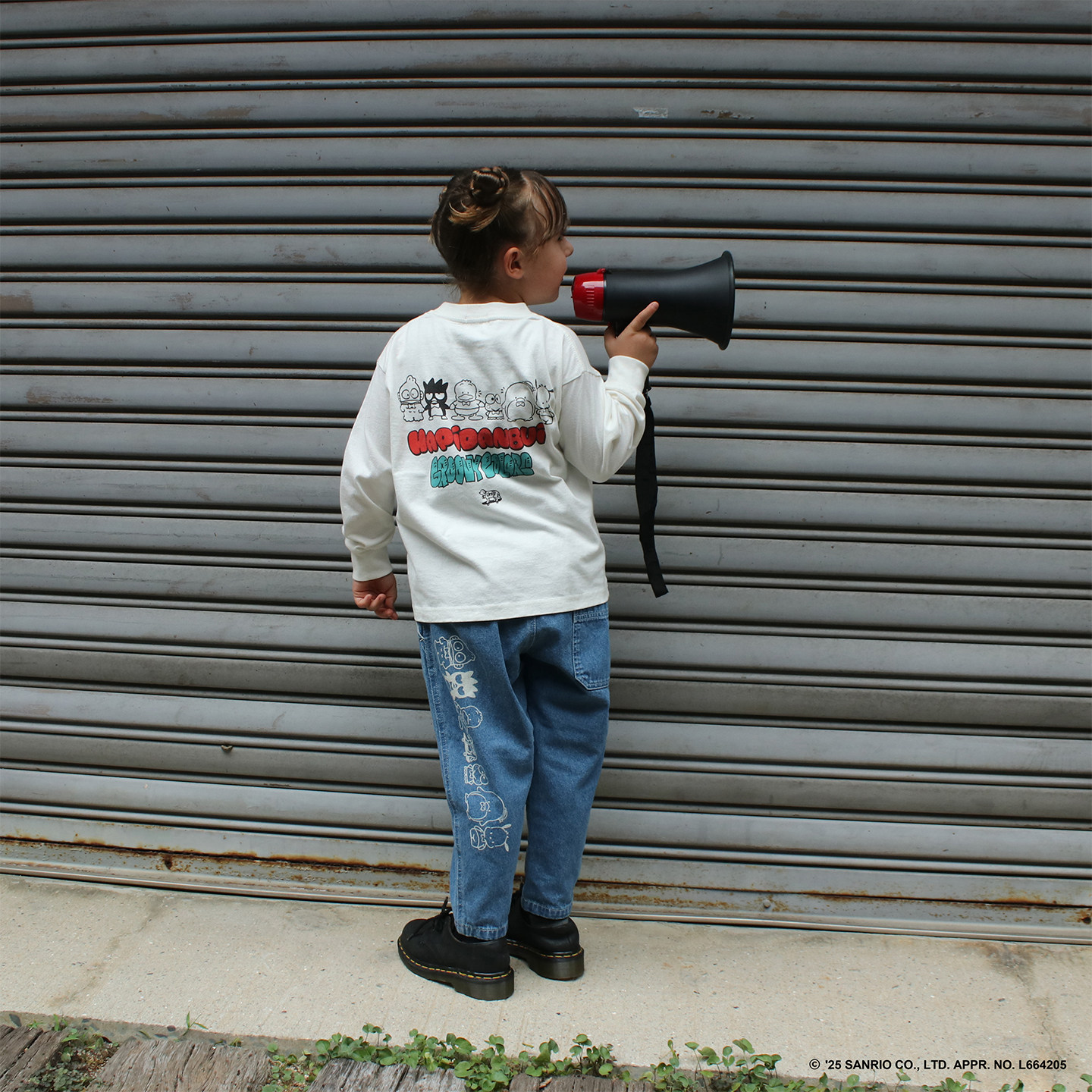 【重磅限定】Groovycolors x 三丽鸥家族 双褶牛仔长裤