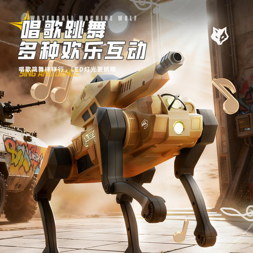 新奇达AI智能遥控机器狗机械狗机器人儿童玩具2025新款遥控电动玩具男孩 商品图5
