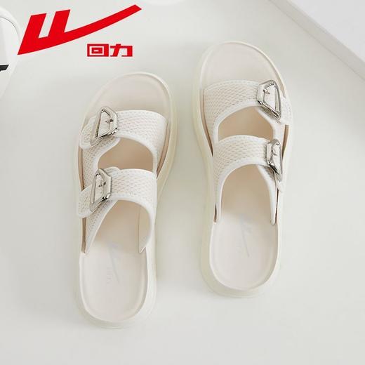 回力拖鞋女外穿2025夏季时尚一字拖轻便百搭洋气高颜值沙滩拖鞋女 商品图7