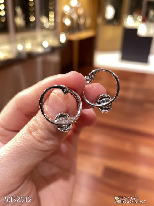 5032512，葫芦耳钉。具体价格微信咨询 商品图2