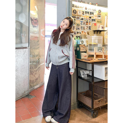 <曾小咸推荐>3.15现货秒杀 ！微信超特价！撞色边连帽卫衣 日常229.99 立减110 秒杀119.99！！ 商品图2