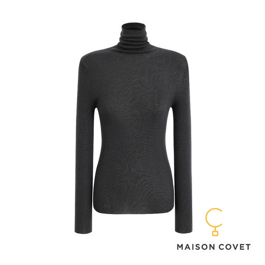 MAISON COVET 高领羊绒混纺上衣 商品图3