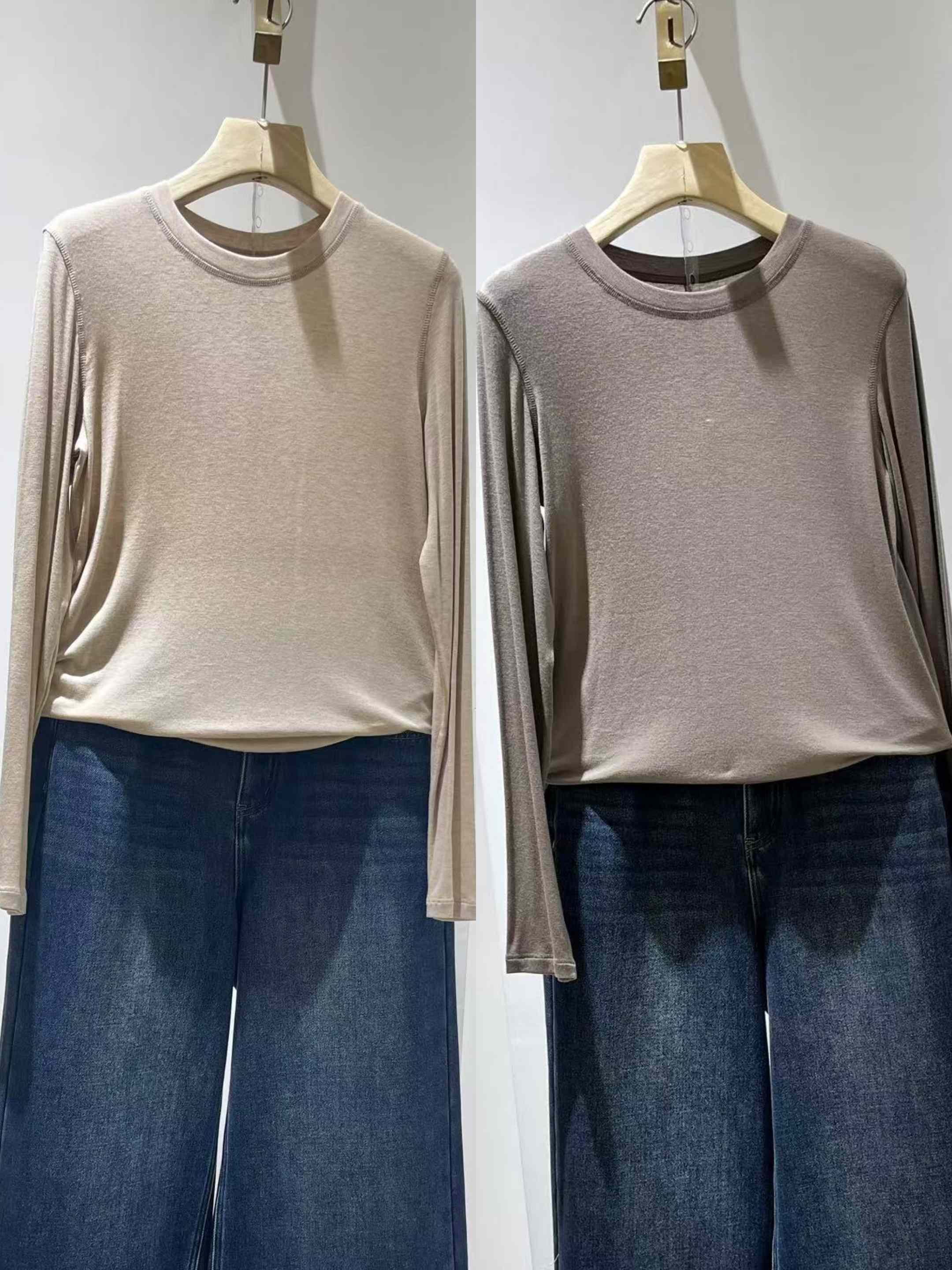 381533福利款 天丝羊毛内搭打底衫