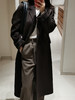 1220-1 原厂原材 春秋冬三季可穿 绵羊毛桑蚕丝 薄呢绒 西装阔腿裤 显瘦有质感 商品缩略图4