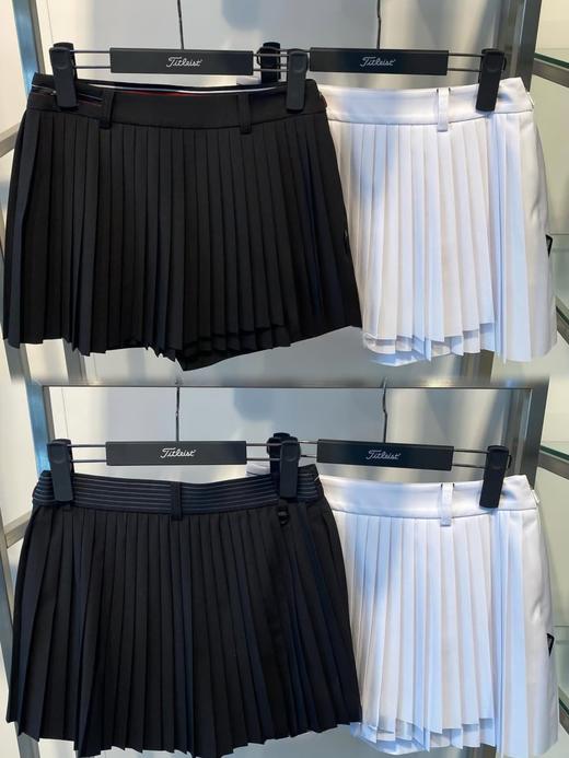 Tit家春夏新款女士百褶短裙来啦！渠道高品质❗️真心把这条短裙推荐给每一个高端老粉！啰嗦一句它的辅料和工艺⚠️提花弹力带做了双层的反缝！ 商品图0