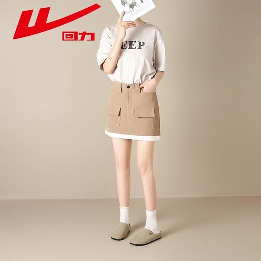 回力勃肯鞋女鞋秋季2025新款外穿厚底半拖鞋懒人一脚蹬包头凉拖鞋 商品图4