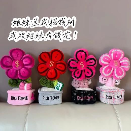 【一家店专属】社媒火爆同款🔥|超多明星同款】Rich flower“有钱花”系列合集~过节有钱花💰祝你发发发❗姐妹送我摇钱树，我祝姐妹有钱花~过节送礼就送有钱花❗原价1888现仅28.9起❗❗ 商品图8