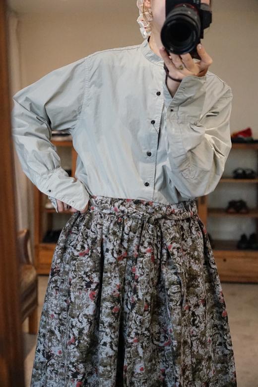 Outil2色花纹绑带半裙 商品图6