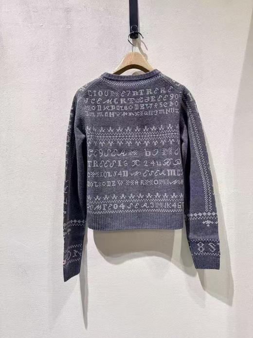 女款提花针织开衫毛衣hu 商品图1