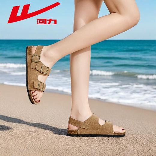 回力勃肯沙滩凉鞋女夏天新款小香风气质时尚潮流百搭凉拖鞋女款 商品图2