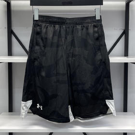 Under Armour/安德玛 男士夏季宽松拼色迷彩透气运动休闲短裤