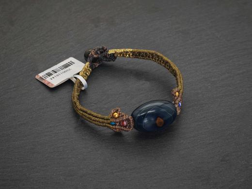 巴西老矿祭司天珠编艺手绳 商品图0