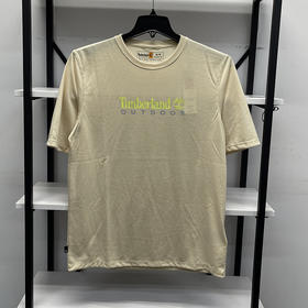 Timberland/添柏岚 男士夏季圆领字母图案休闲速干透气短袖T恤