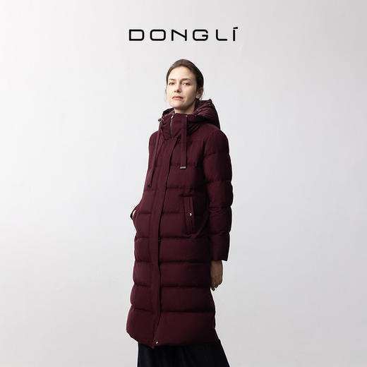 东黎 •  女士冬季长款羊绒面料羽绒服 3787 商品图6