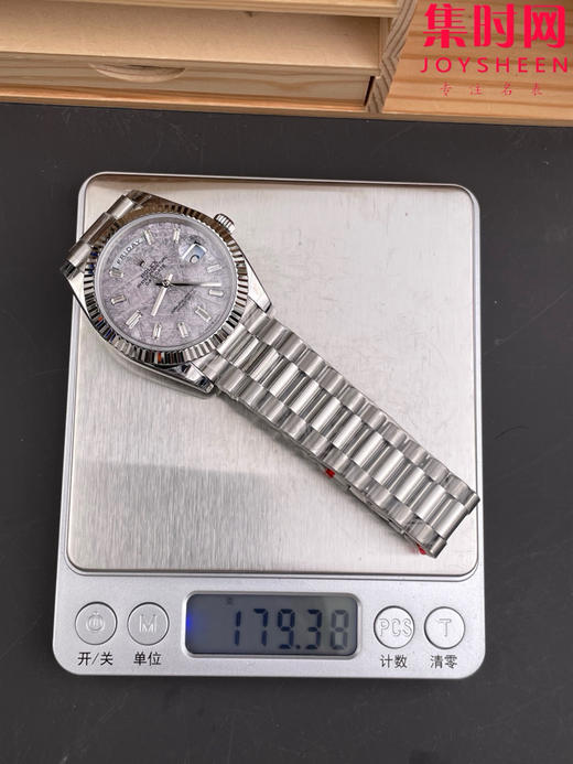 GS配重版 重量170克+ 陨石面 劳力士星期日历型系列 陨石DD 日志40mm 商品图9