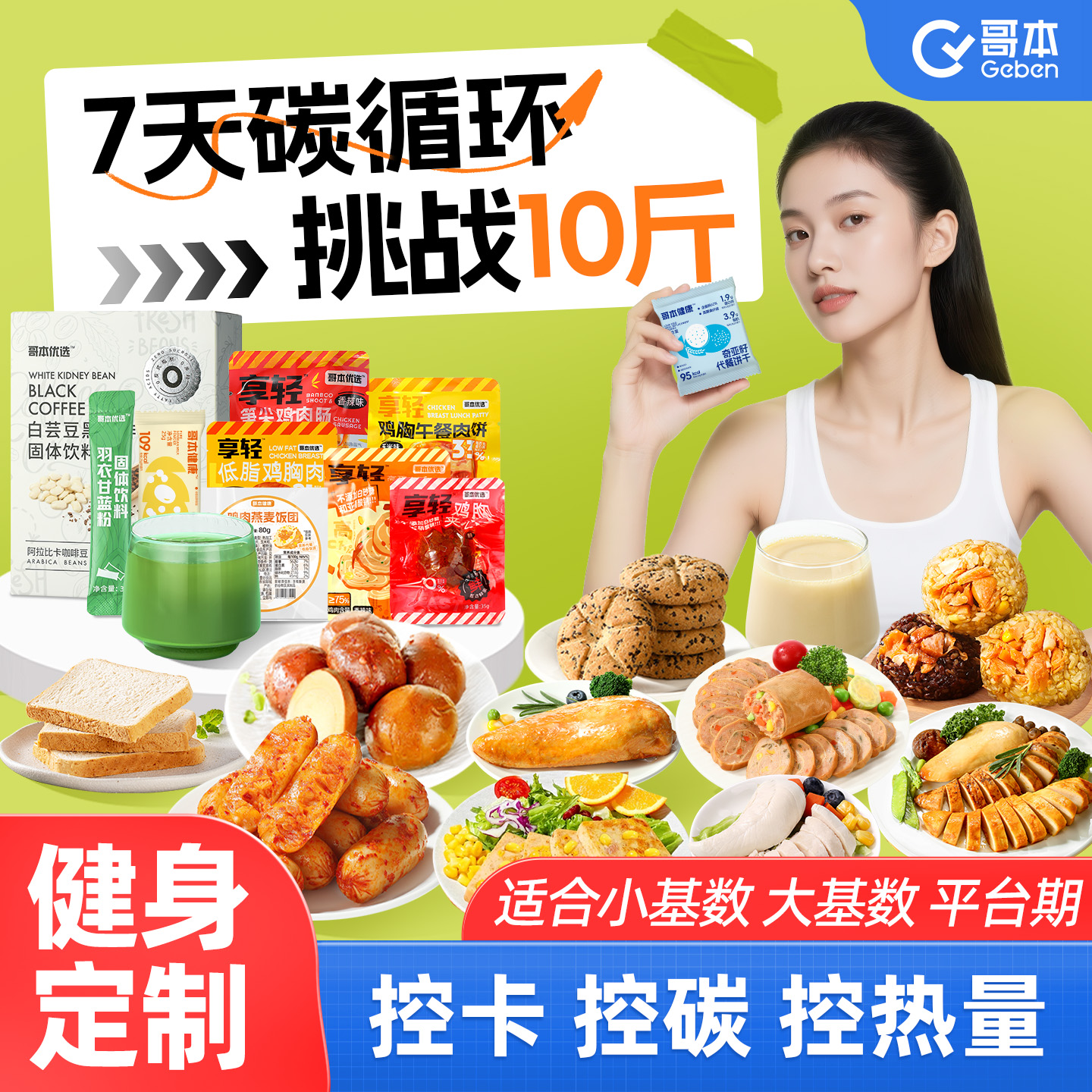 微信宠粉❤️【哥本】碳循环无需开火7日超模套餐