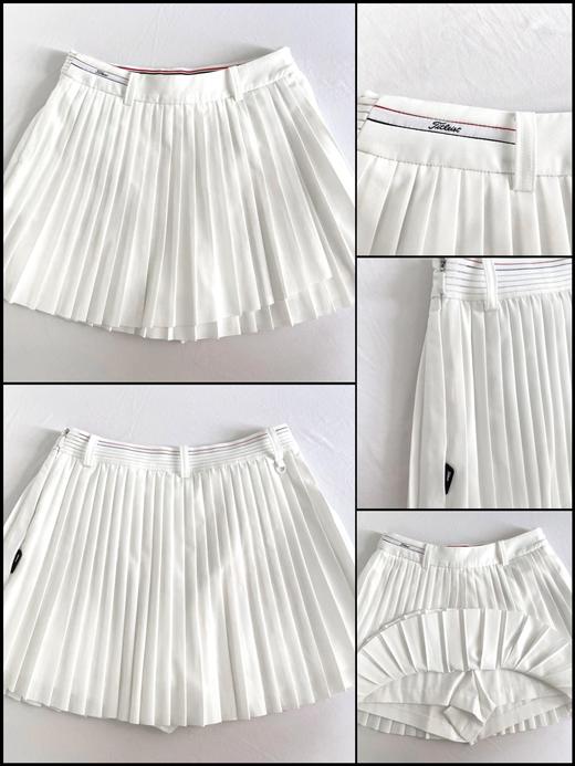 Tit家春夏新款女士百褶短裙来啦！渠道高品质❗️真心把这条短裙推荐给每一个高端老粉！啰嗦一句它的辅料和工艺⚠️提花弹力带做了双层的反缝！ 商品图3