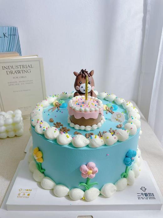 属相蛋糕  小马 商品图0