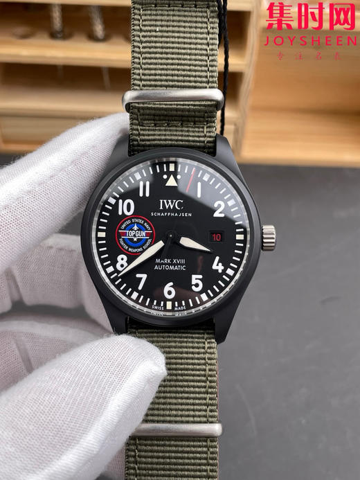 IWC万国 M+飞行员系列IW324712 马克18 马克十八 陶瓷壳 男士腕表 表径41mm
机芯：搭载进口9015改Cal.35111 商品图0