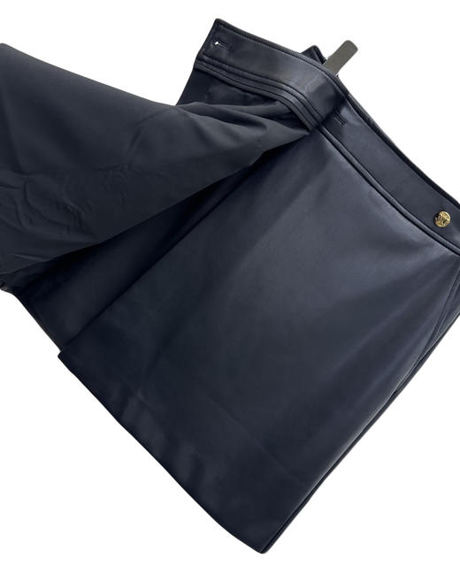 女款高腰一片式皮裙半裙he008 商品图2