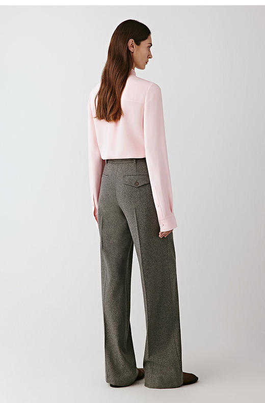 【高品质私服】【IC薄呢阔腿长裤】精选美丽诺羊毛，以其柔软、轻盈和保暖性著称 G1611-CC【无标出货 介意慎拍】 商品图5