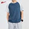 回力男士短袖t恤男夏季新款纯棉宽松潮圆领上衣美式重磅半袖长袖 商品缩略图0