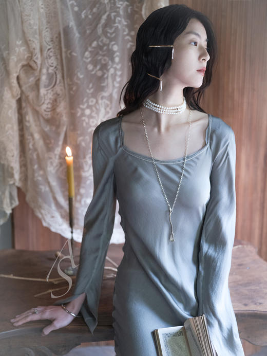 Beatriz Palacios 25AW 银镀金巴洛克珍珠发夹 商品图6