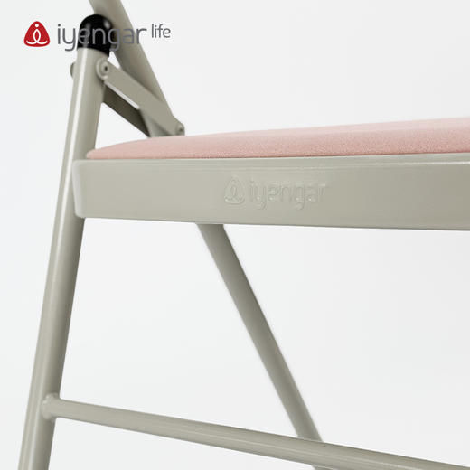 艾扬格 LIFE A4023盐粉之境瑜伽椅（二横杠） 专用折叠椅练习 凳子 艾扬格瑜伽辅助椅子 商品图3
