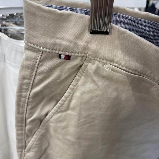 TOMMY HILFIGER/汤米 男士棉混纺春秋透气修身微弹通勤休闲长裤 商品图3