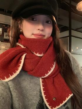 <曾小咸推荐> 新年氛围感围巾 日常价88/件 活动价59.99！【预售款，预计3-15天发货】