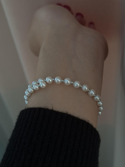 【星月☽珍珠手环】麦麦诸暨珍珠溯源行，货尖中优中择优的品质，亲自把控挑选，大家放心跟麦麦入！ 商品图5