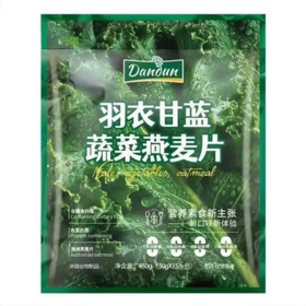 【超市】丹顿羽衣甘蓝蔬菜燕麦片450g