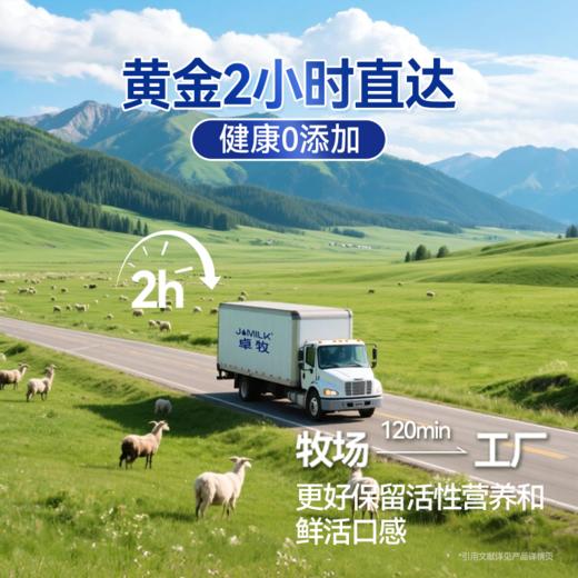 【原生营养 0添加】卓牧优选纯羊奶200ml*16盒/提 商品图2