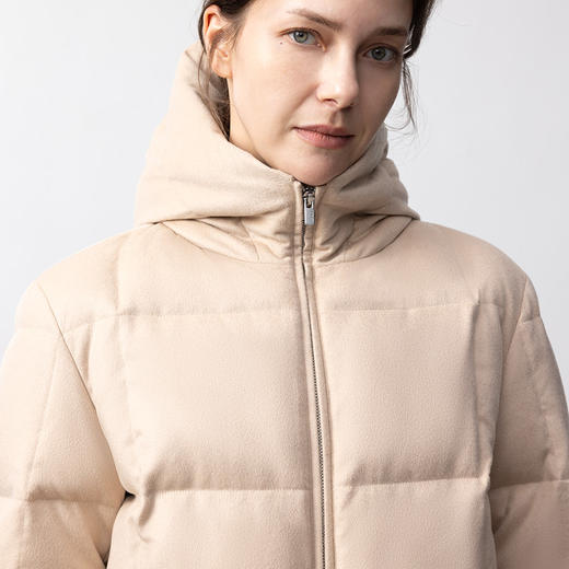 东黎 • 女士冬季短款连帽羽绒服 5428 商品图7