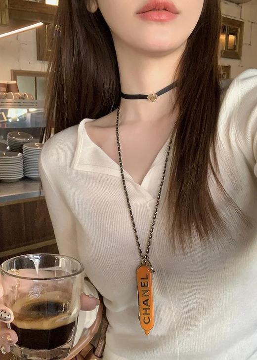 <曾小咸推荐>纯欲辣妹V领长袖 日常109/件 活动价59.99！！【最后一点现货，卖完下架】 商品图12