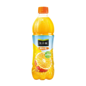 【超市】美汁源果粒橙450ML