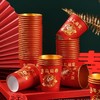 超值26.9 150个！【食品级金波材质❗️杯身挺阔不易变形】马年一次性纸杯红色喜庆家用加厚加硬金箔水杯新年款春节水杯。jb 商品缩略图2
