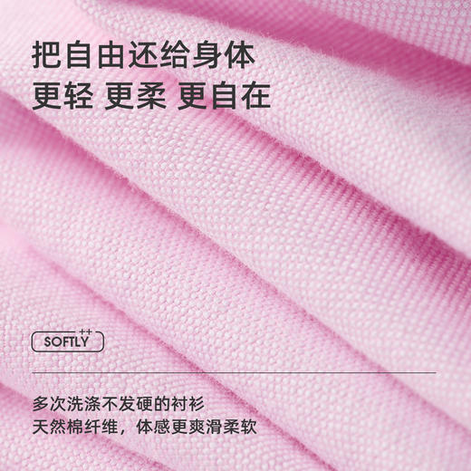 【100棉】三彩独醒2026春季新款绣花衬衫翻领宽松衬衣休闲上衣F 商品图4