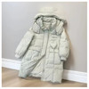 半身缘女装 冬季连帽加厚中长款韩版羽绒服254313P01740202 商品缩略图0