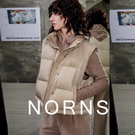NORNS LADY诺恩【miu系马甲】冬季新款马甲外套轻奢老钱 H25WK63673【现货】  商品图1